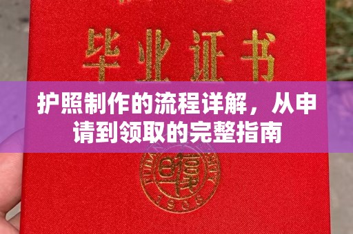禹会护照制作的流程详解，从申请到领取的完整指南